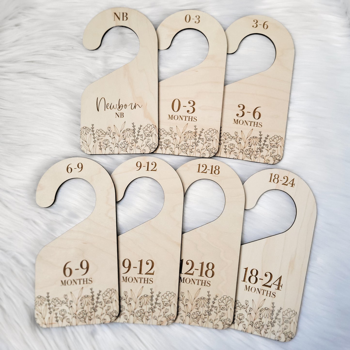 Wildflower Wooden Closet Dividers