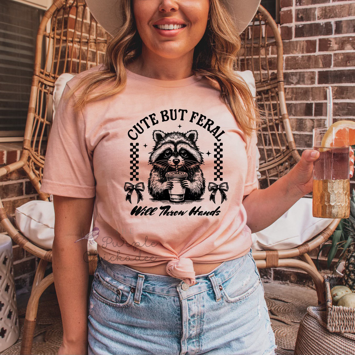 Cute But Feral Bella + Canvas Graphic Tee S-2X