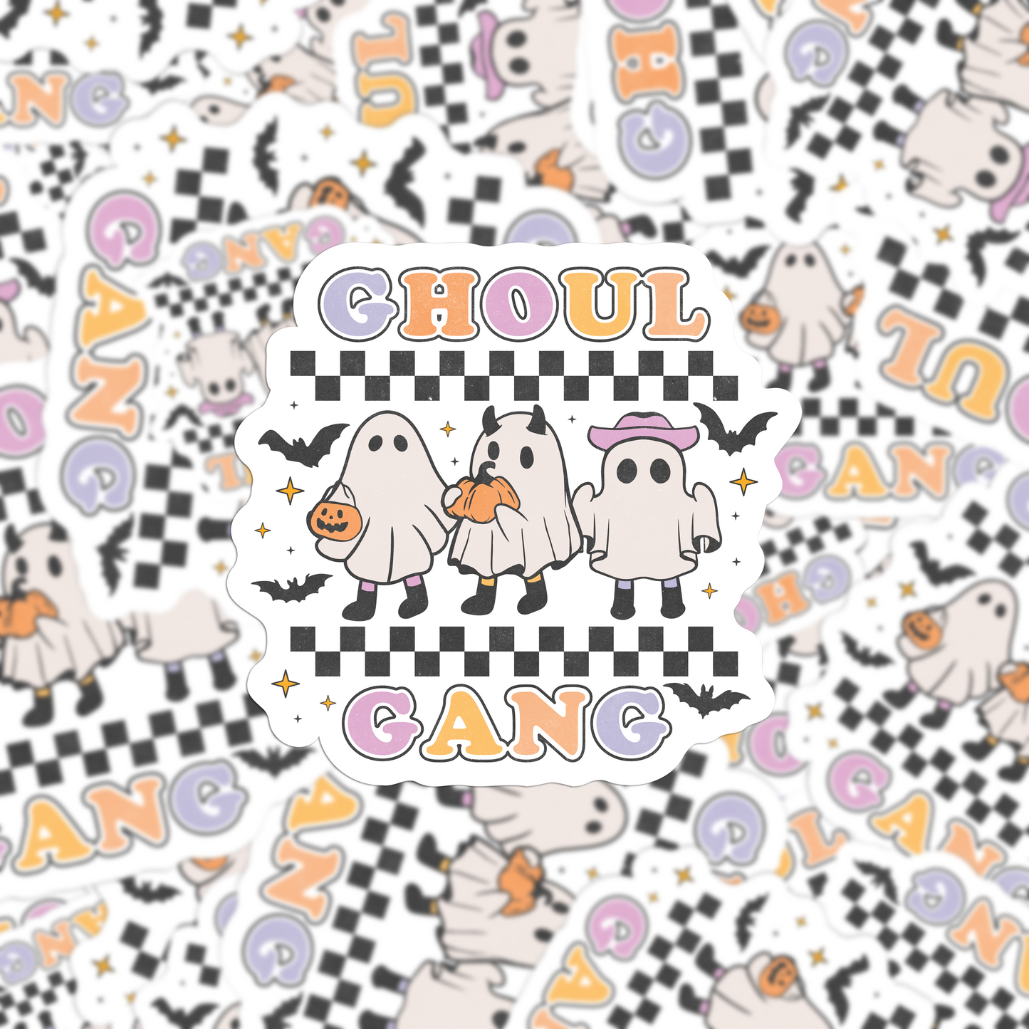 Ghoul Gang - Vinyl Waterproof Sticker