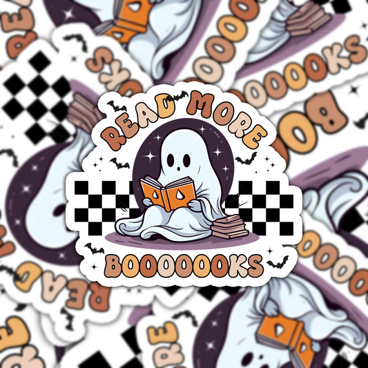 Read More Booooks - Vinyl Waterproof Sticker