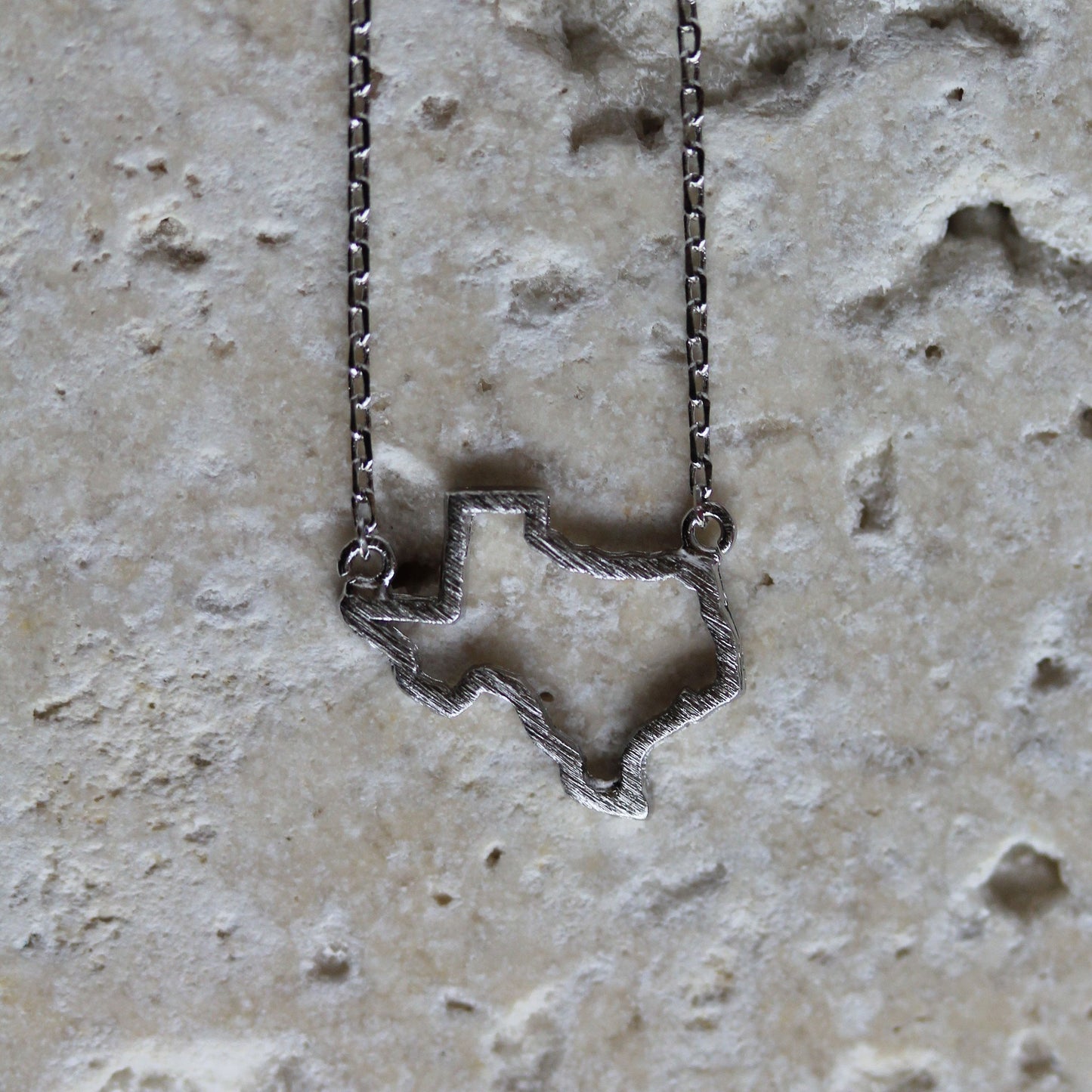 Texas Cutout Necklace