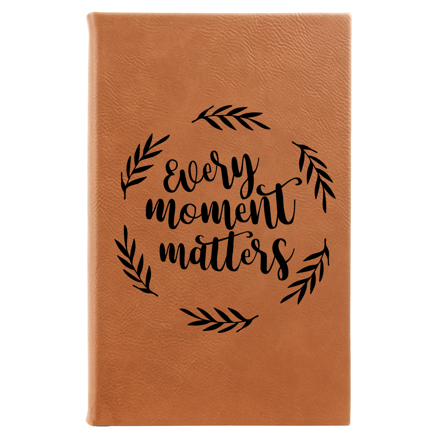 Every Moment Matters Lined Leatherette Journal