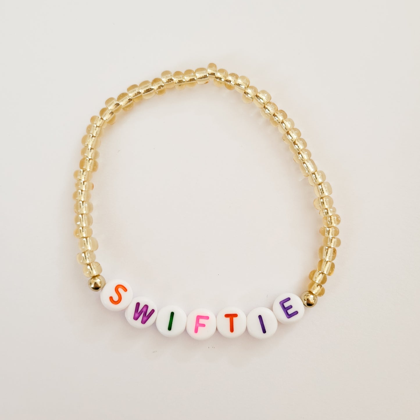 Swiftie Beaded Stretch Bracelet
