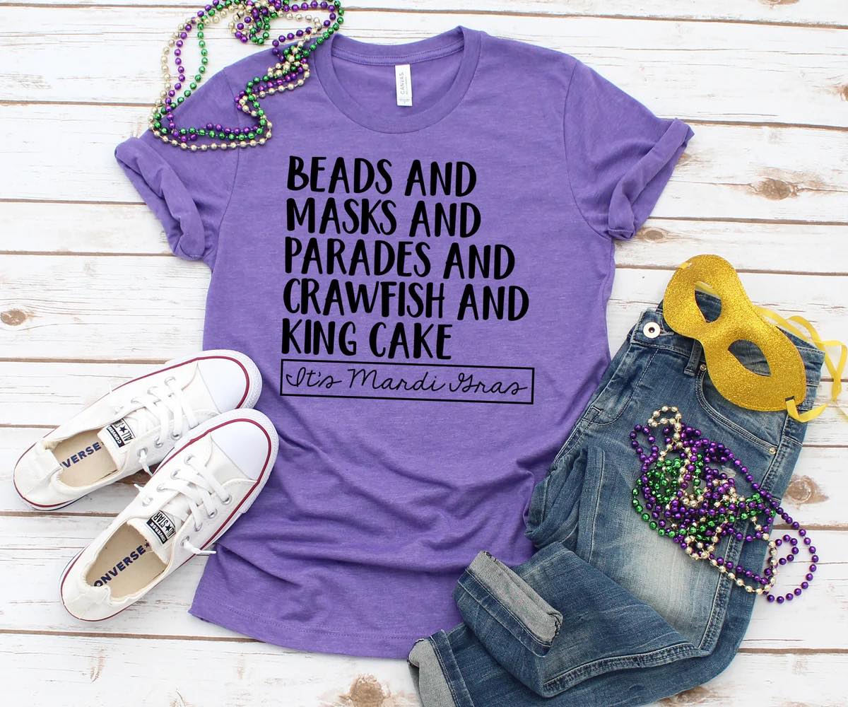 Mardi Gras Graphic Tee