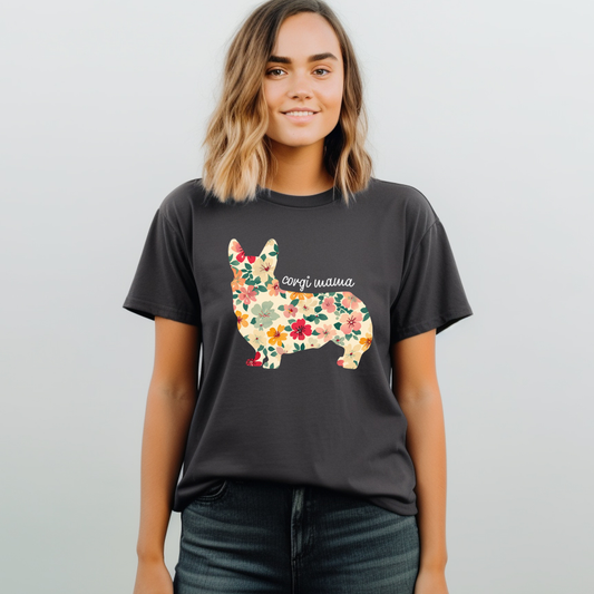 Corgi Mama Comfort Colors Graphic Tee