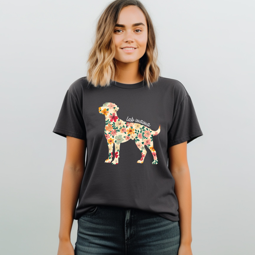 Lab Mama Comfort Colors Graphic Tee