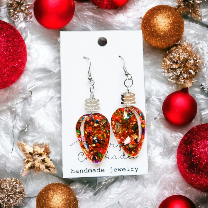 Acrylic Dangle Earrings