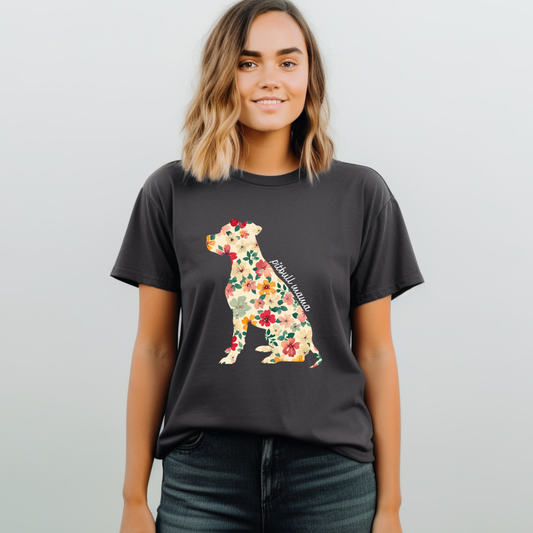 Pitbull Mama Comfort Colors Graphic Tee