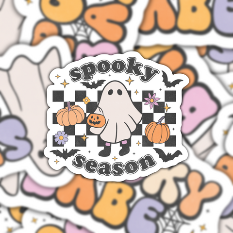 Spooky Season - Vinyl Waterproof Sticker