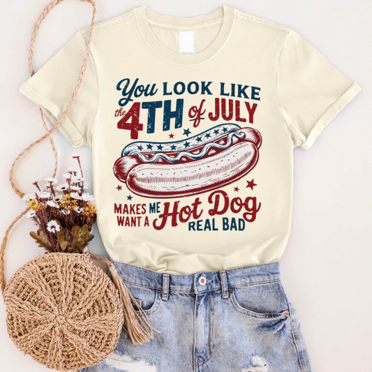 You Look Like The 4th Of July Graphic Tee