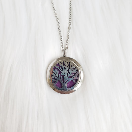 Tree of Life Diffuser Necklace