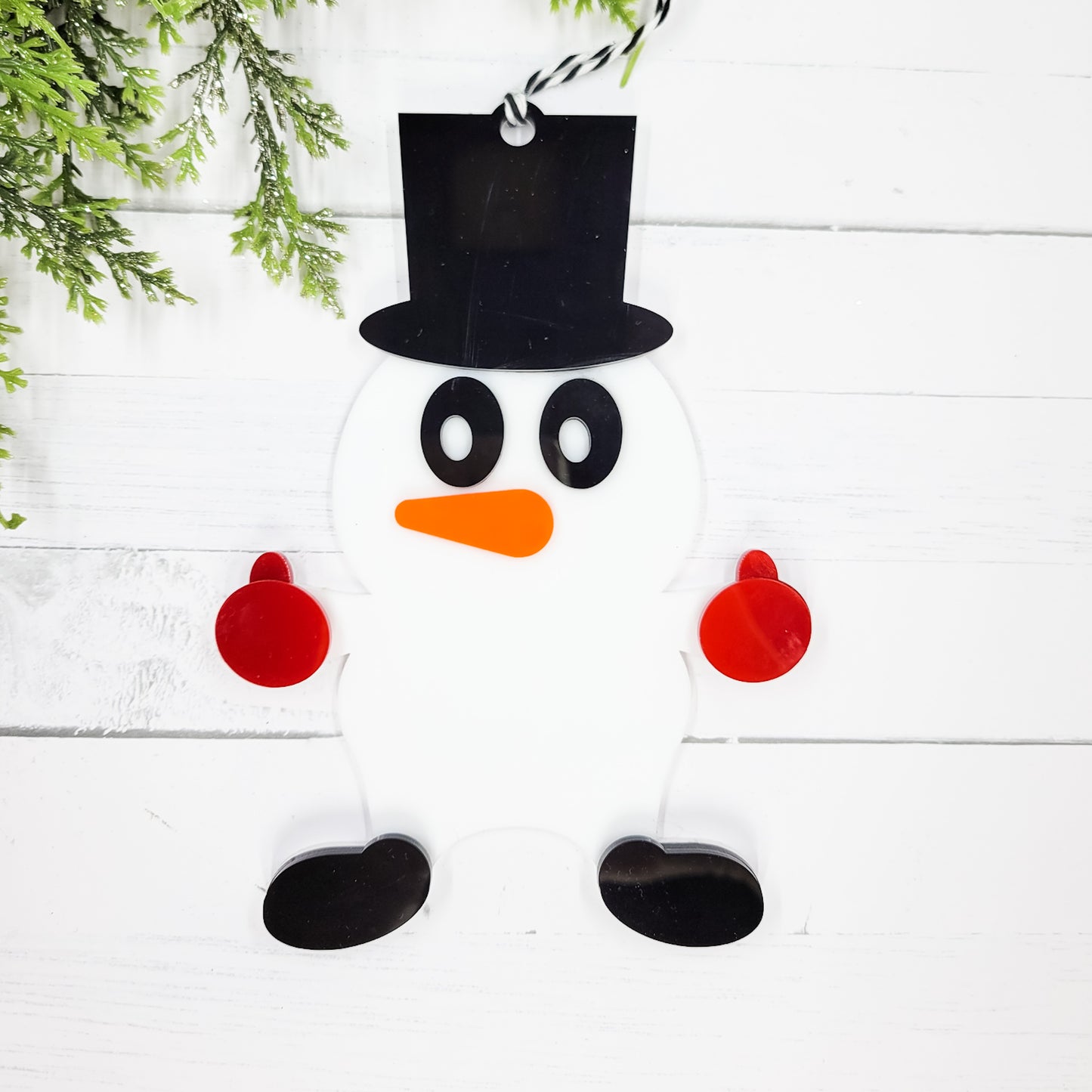 Snowman Gift Card Holder Ornament