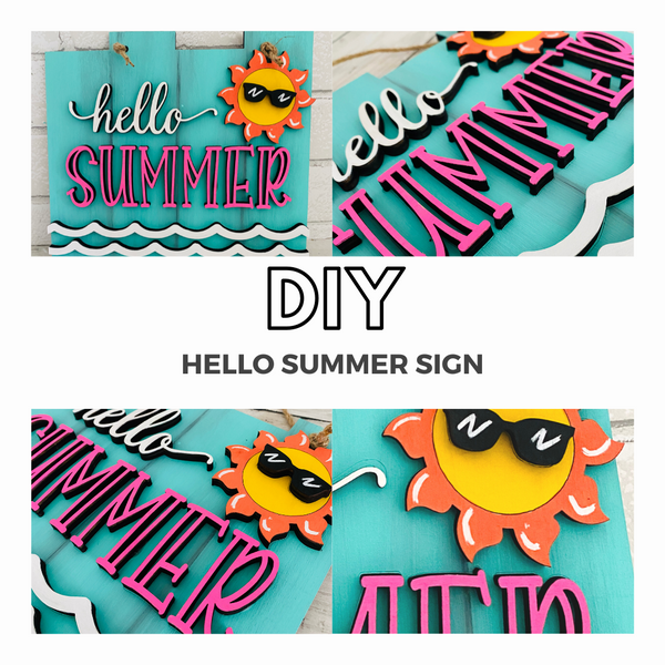 DIY Hello Summer Paint Kit