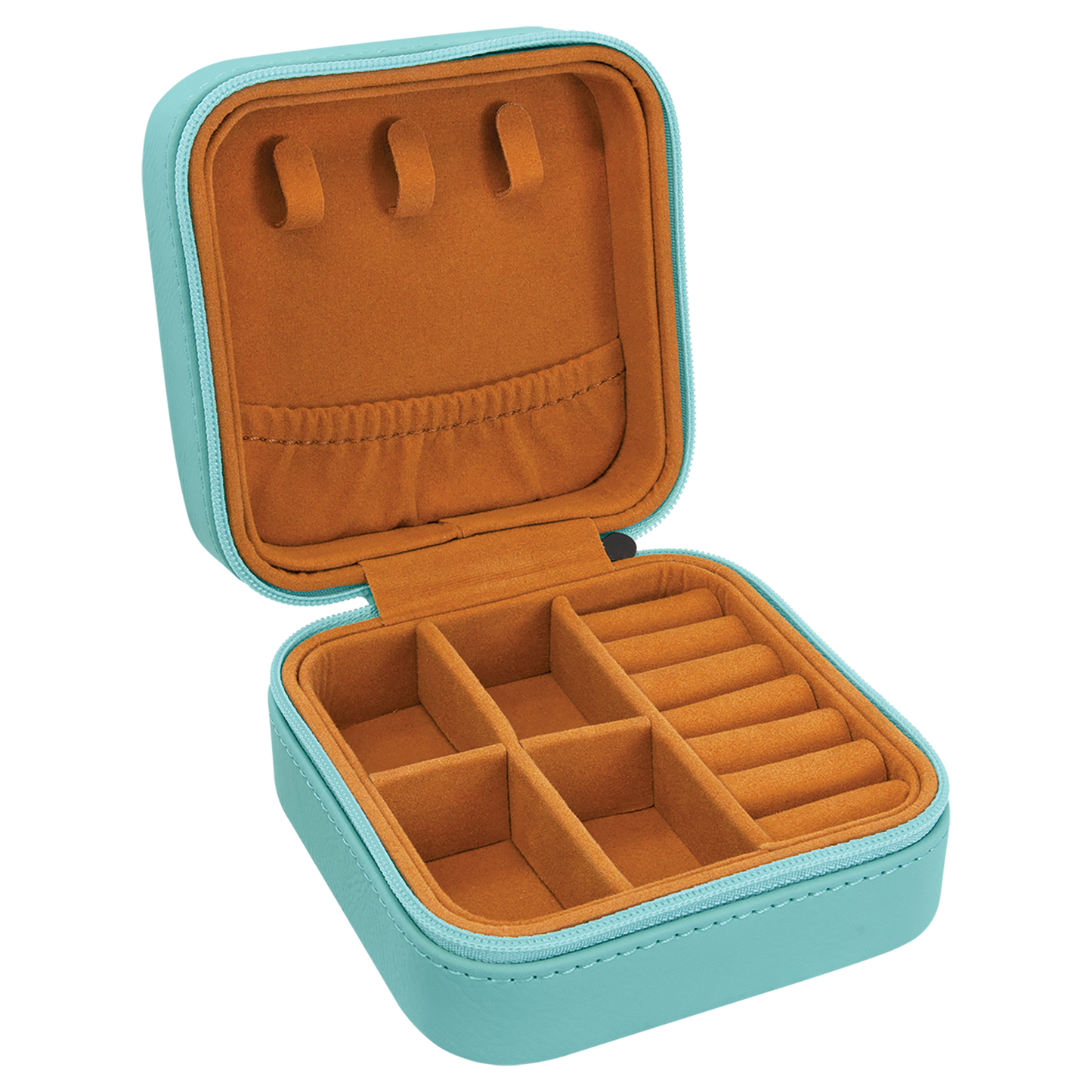 Perfectly Exactly As You Are Travel Jewelry Box - Teal