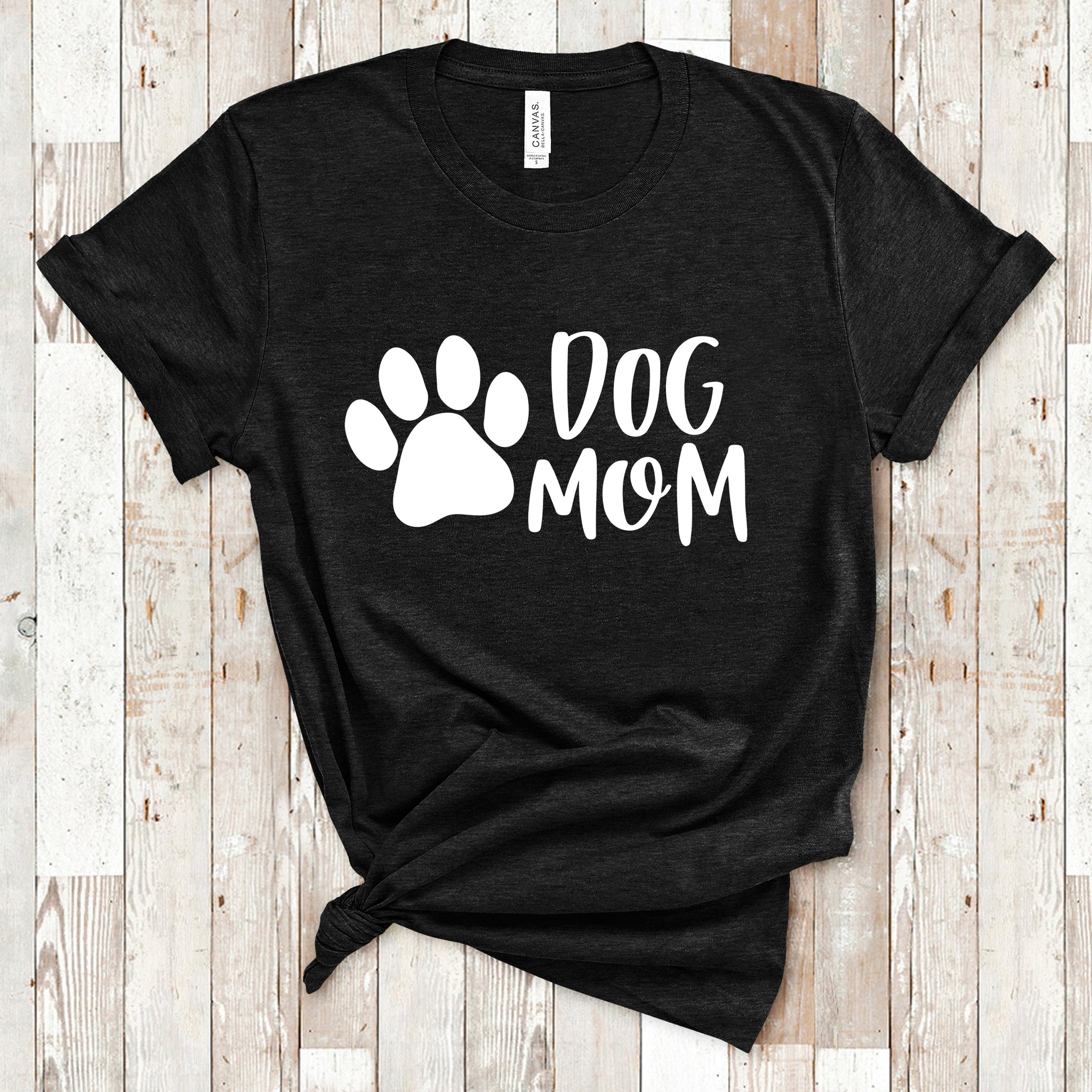 Dog Mom Unisex T-Shirt (multiple colors)