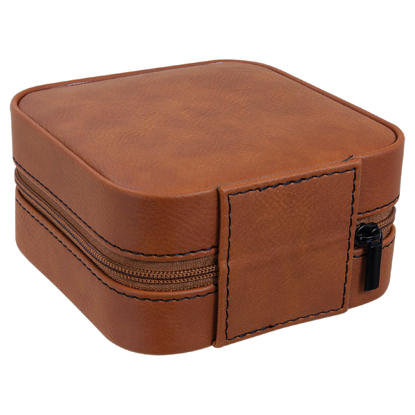 Be A Sunflower Travel Jewelry Box - Brown